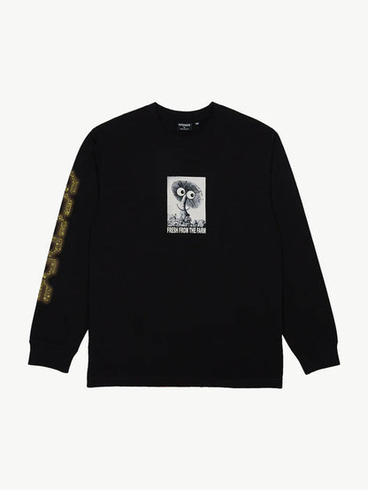 Farm Fresh - Recycled Long Sleeve Tee | Black-Image 5