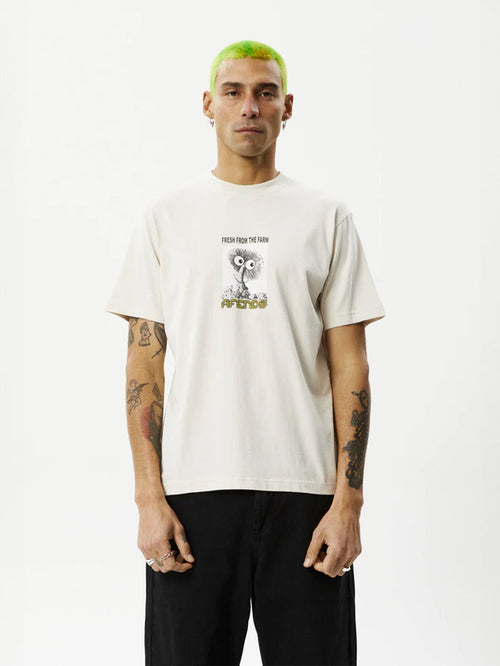 Farm Fresh - Recycled Retro Fit Tee | Moonbeam-Image 1