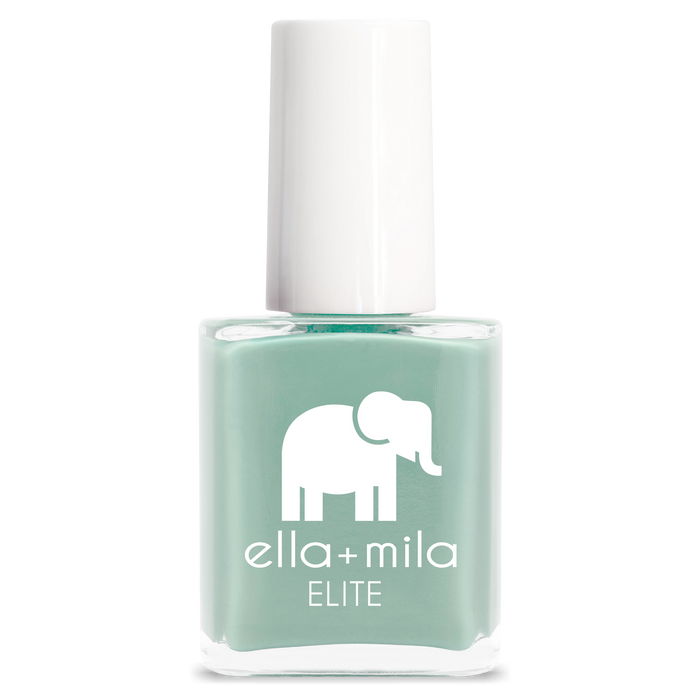 First Class muted icy green nail polish bottle – ella+mila Elite