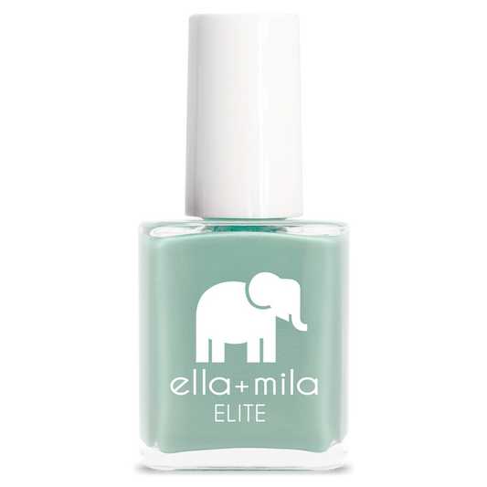 First Class muted icy green nail polish bottle – ella+mila Elite