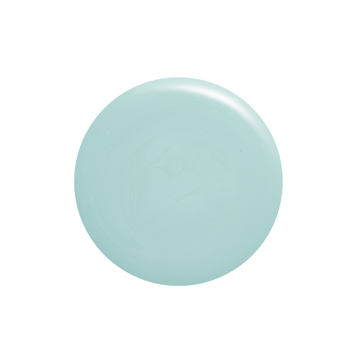 First Class muted icy green nail polish color swatch