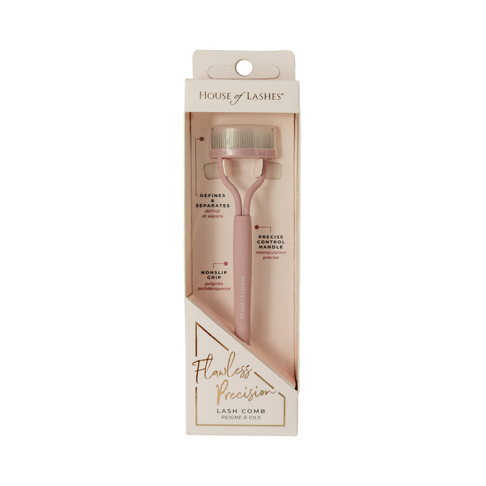 Flawless Precision Lash Comb in packaging.