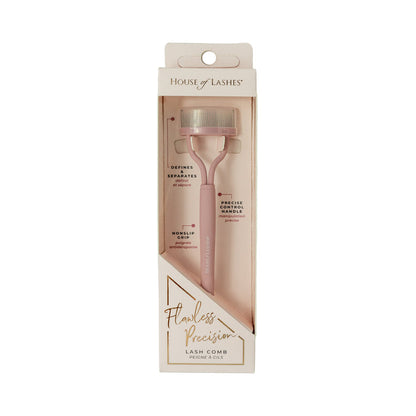 Flawless Precision Lash Comb in packaging.