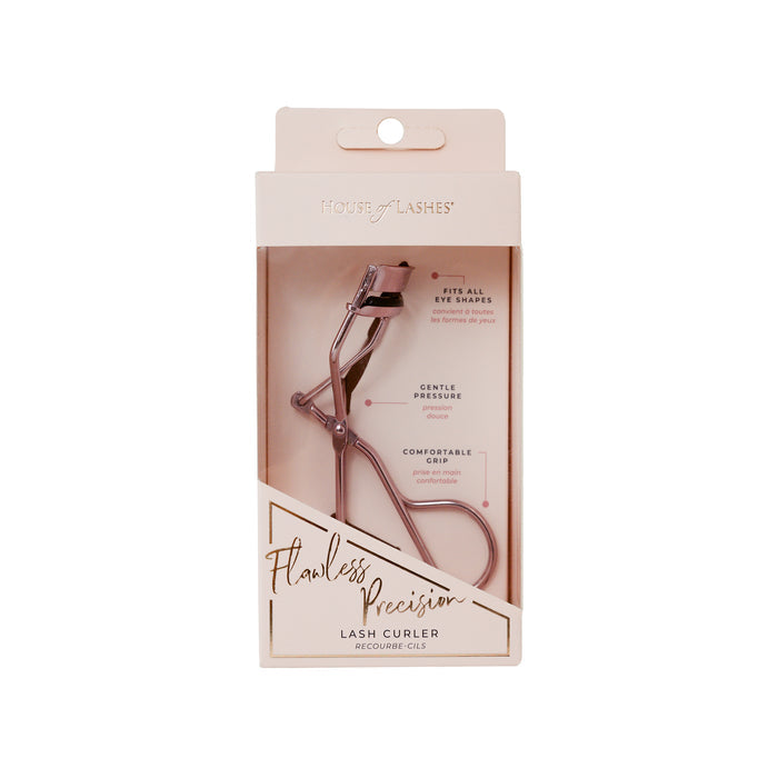 Flawless Precision Lash Curler in packaging.