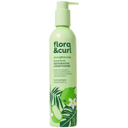 Flora & Curl Baobab Marula Restorative Conditioner