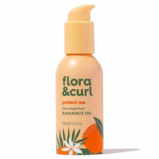 Flora & Curl Citrus Bloom Superfruit Hair Oil, hair oil for curly hair