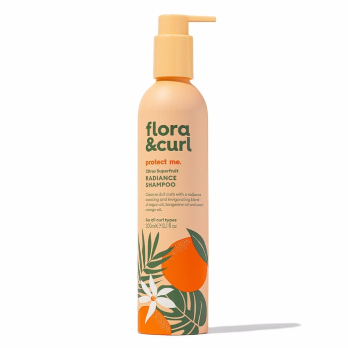 Flora & Curl Citrus Superfruit Shampoo, shampoo for curly hair
