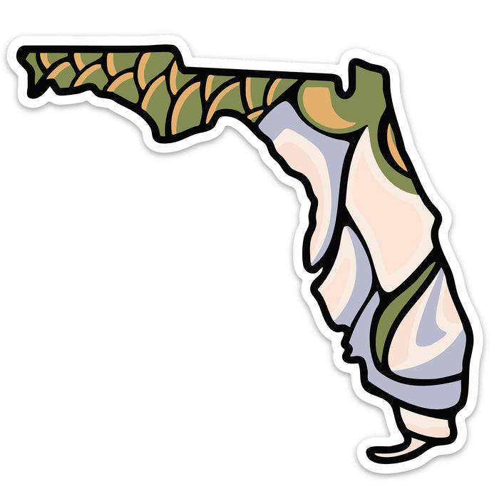 Florida Tarpon Decal Sticker