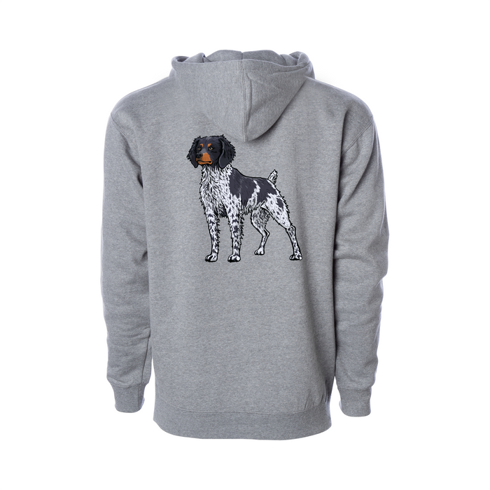 Black Tricolor / Heather Grey / XS