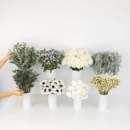 Frosted Winter Bouquet Bar Flower Kit Close Up - Image