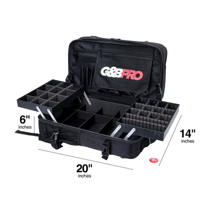 Full Size Mobile Workstation Backpack with Extending Tray System – OG Black