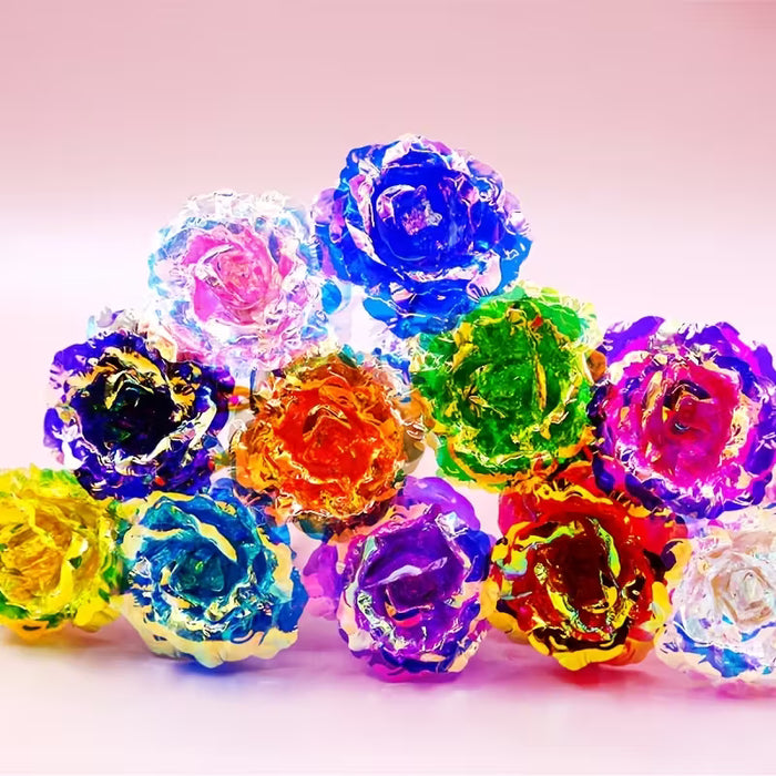 Galaxy Roses – Eternal Colorful Shimmering Blooms