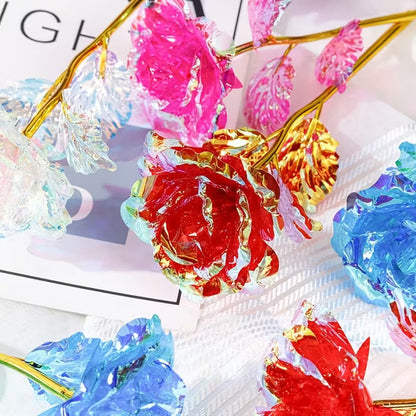 Galaxy Roses – Eternal Colorful Shimmering Blooms