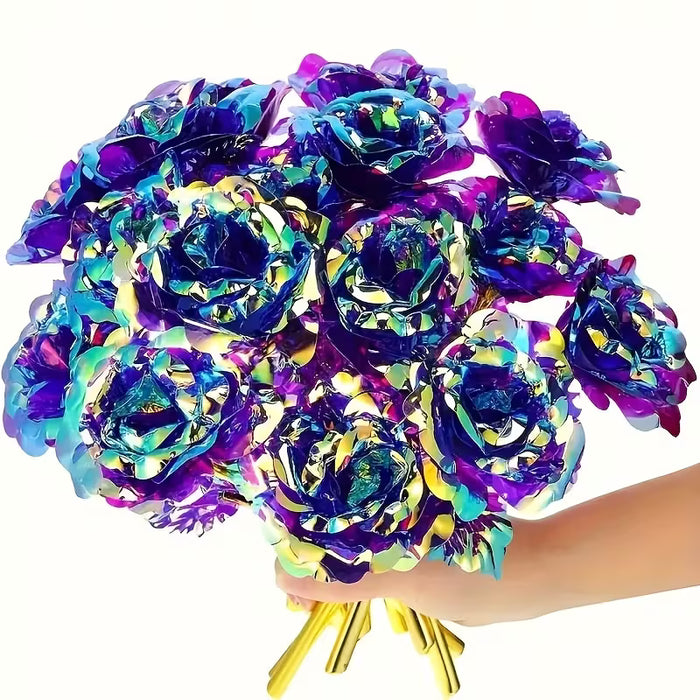 Galaxy Roses – Eternal Colorful Shimmering Blooms