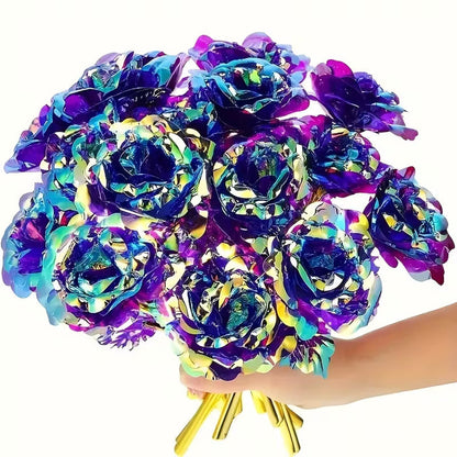 Galaxy Roses – Eternal Colorful Shimmering Blooms