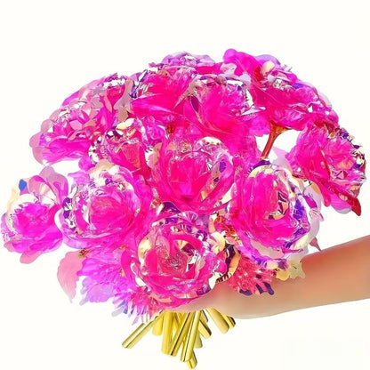 Galaxy Roses – Eternal Colorful Shimmering Blooms