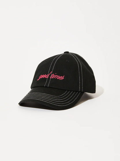 Good Times - Recycled Six Panel Cap | Black-Image 1