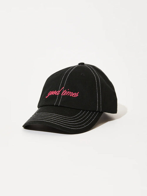 Good Times - Recycled Six Panel Cap | Black-Image 1