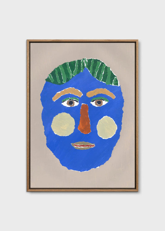 Green Hair Portrait by Park Pardon