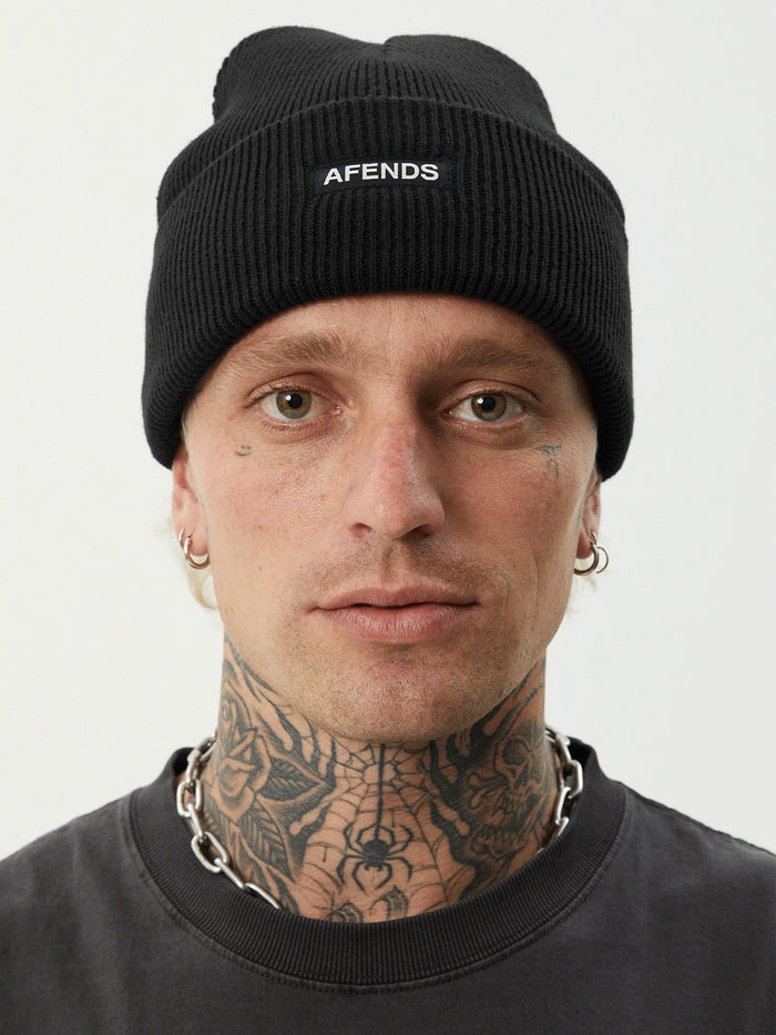 Hometown - Recycled Beanie | Black-Image 2