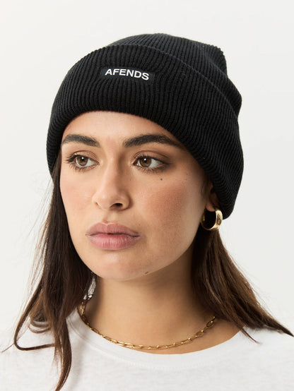 Hometown - Recycled Beanie | Black-Image 5