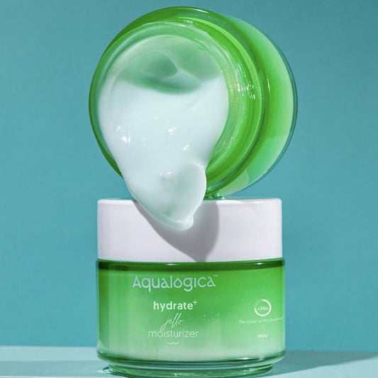Aqualogica Hydrate+ gel moisturizer with lightweight texture