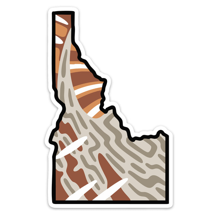Idaho Hungarian Partridge Decal Sticker