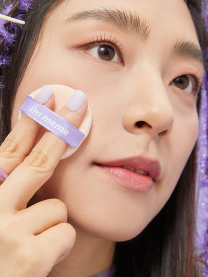 I'M MEME PURPLE COTTON TONE CONTROL PACT | One Colour-Image 4