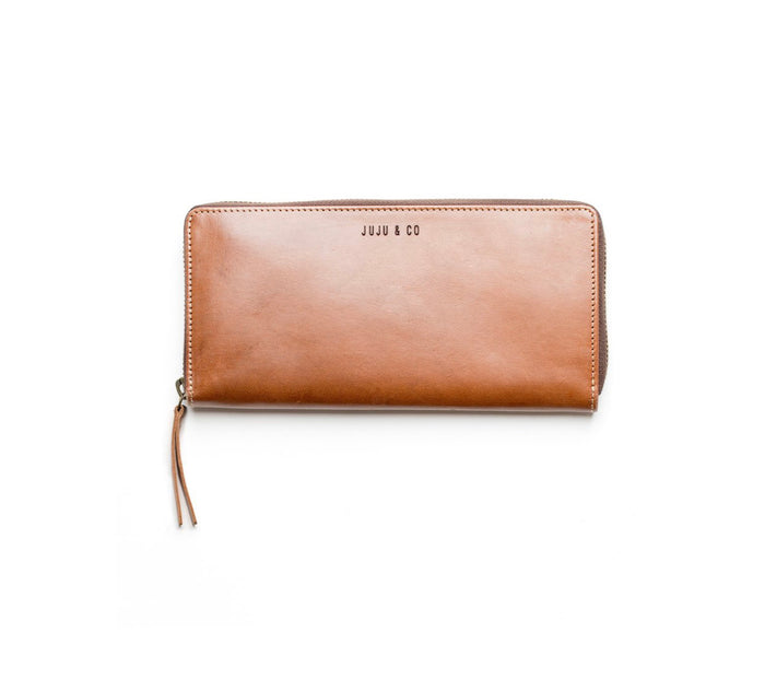 Juju Leather Wallet Congnac