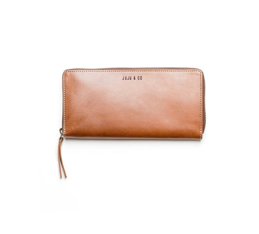 Juju Leather Wallet Congnac