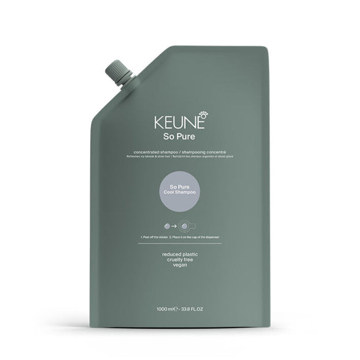 Keune - So Pure - Cool - Shampoo - Refill - 1000 ml.