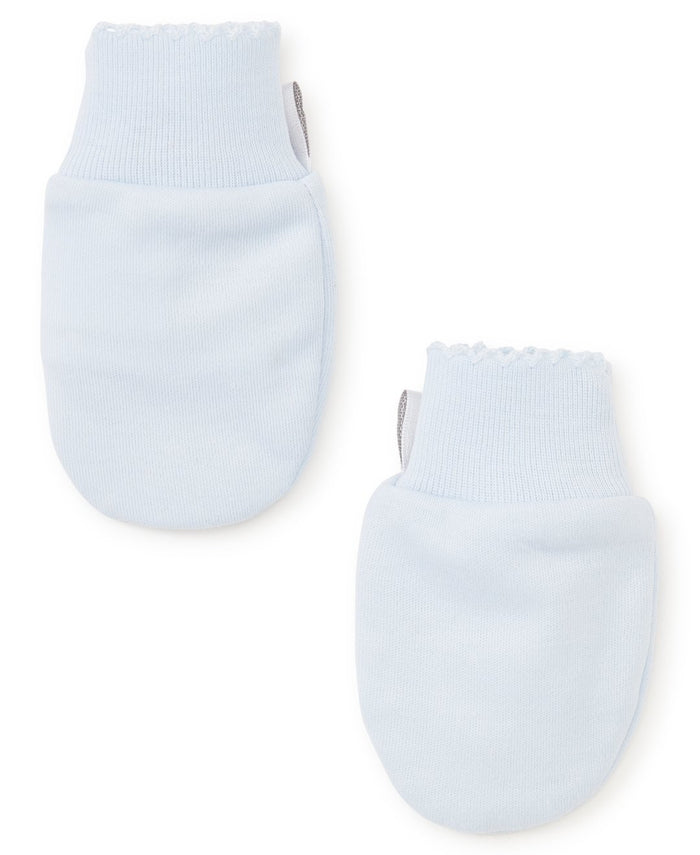 Kissy Kissy Basic Mittens Lt Blue