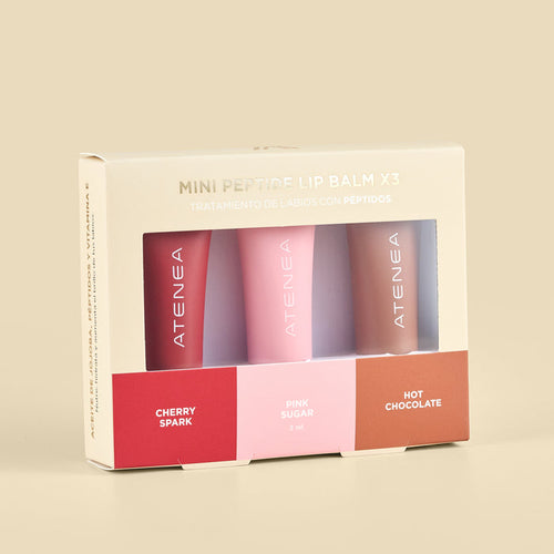 Kit mini peptide lip balm x3