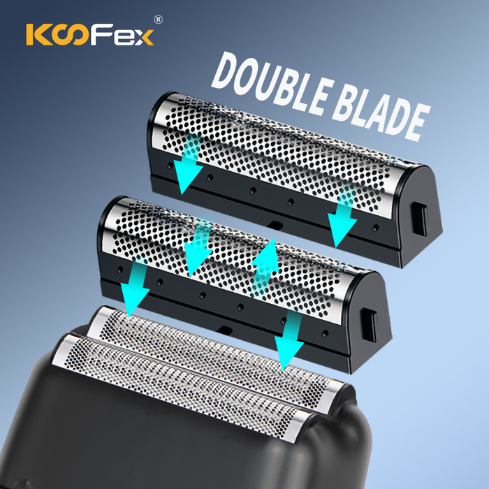 KOOFEX BRUSHLESS FOIL SHAVER - KF 6312 BLACK