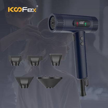 KOOFEX HAIRDRYER 110.000RPM - DARK BLUE