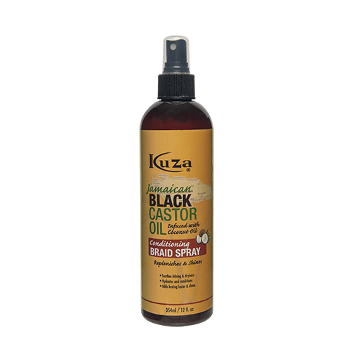Kuza Jamaican Black Castor Oil Conditioning Braid Spray (12oz)