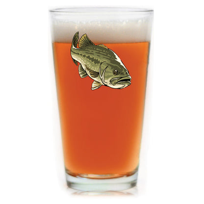 Largemouth Bass Pint Glass