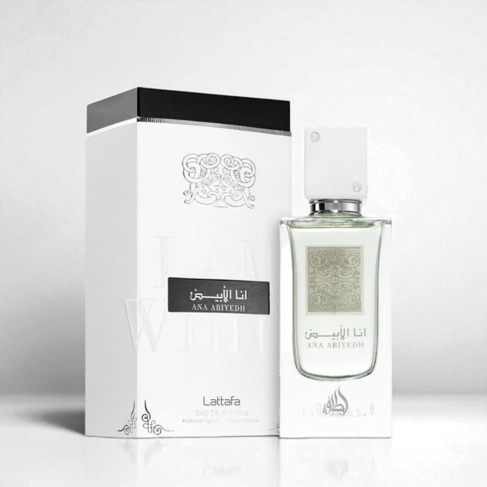 Lattafa Ana Abiyedh White 60ml لطافة أنا أبيض