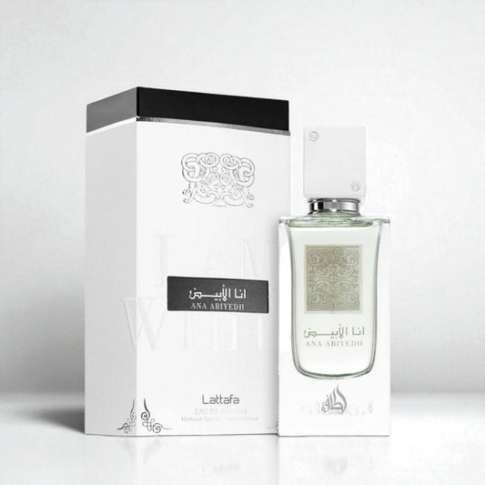 Lattafa Ana Abiyedh White 60ml لطافة أنا أبيض