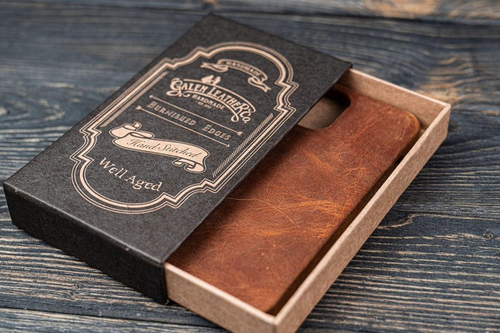 Leather iPhone 13 Pro Max (6.7) Hard Back Cover