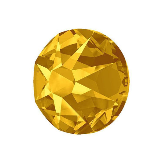 Light Topaz - SWAROVSKI FLATBACK