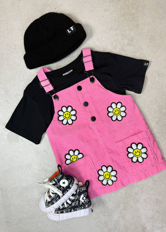 Little Bloomer Corduroy Dress | Pink