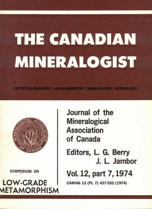 Low-Grade Metamorphism