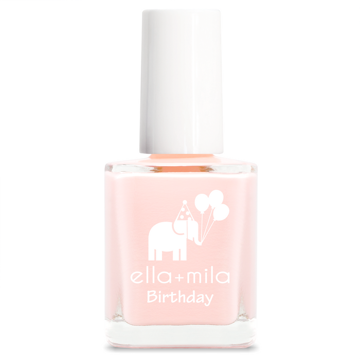Lucky Seventh nude baby pink nail polish bottle – ella+mila Birthday