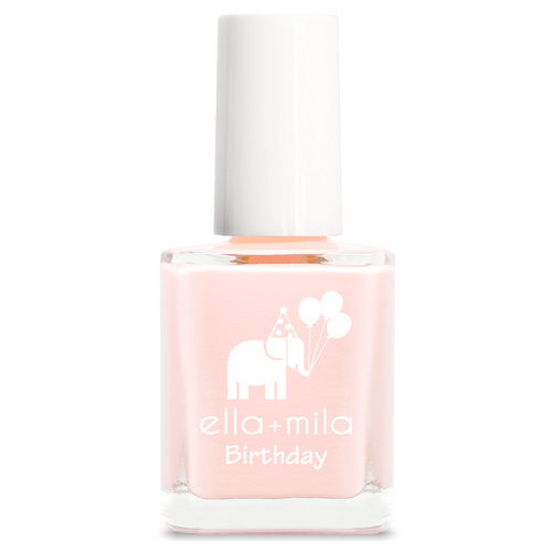 Lucky Seventh nude baby pink nail polish bottle – ella+mila Birthday