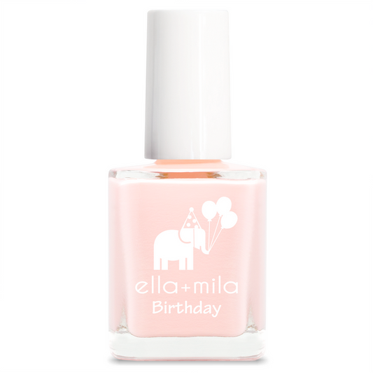 Lucky Seventh nude baby pink nail polish bottle – ella+mila Birthday