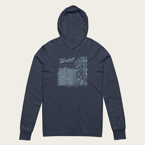 Making Adventure Accessible Sun Hoodie - Heather Navy