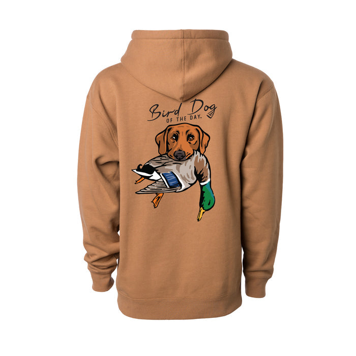Red Lab with a Mallard / Saddle / XS