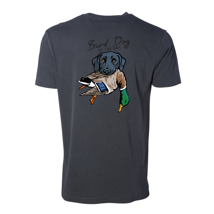 Black Lab with a Mallard / Charcoal / XS