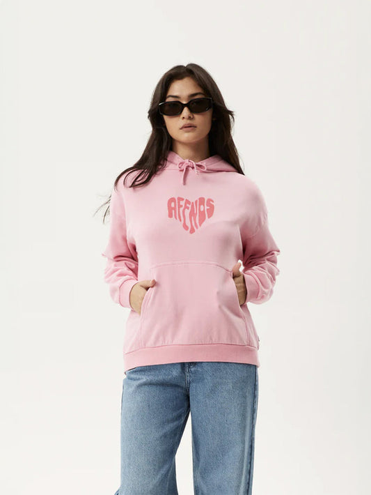 Mara - Recycled Pull On Hood | Powder Pink-Image 1